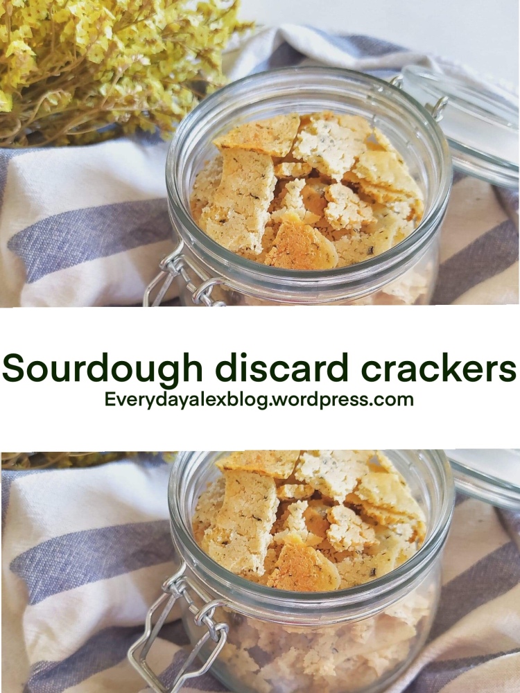 Cook with me : sourdough crackers