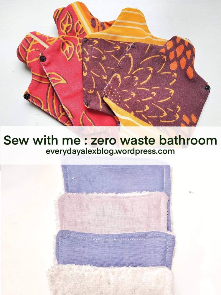 Sew with me : zero waste bathroom