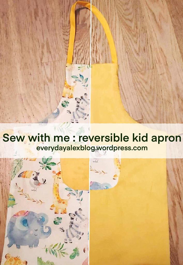Sew with me : reversible kid apron