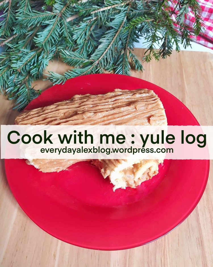 Cook with me : yule log