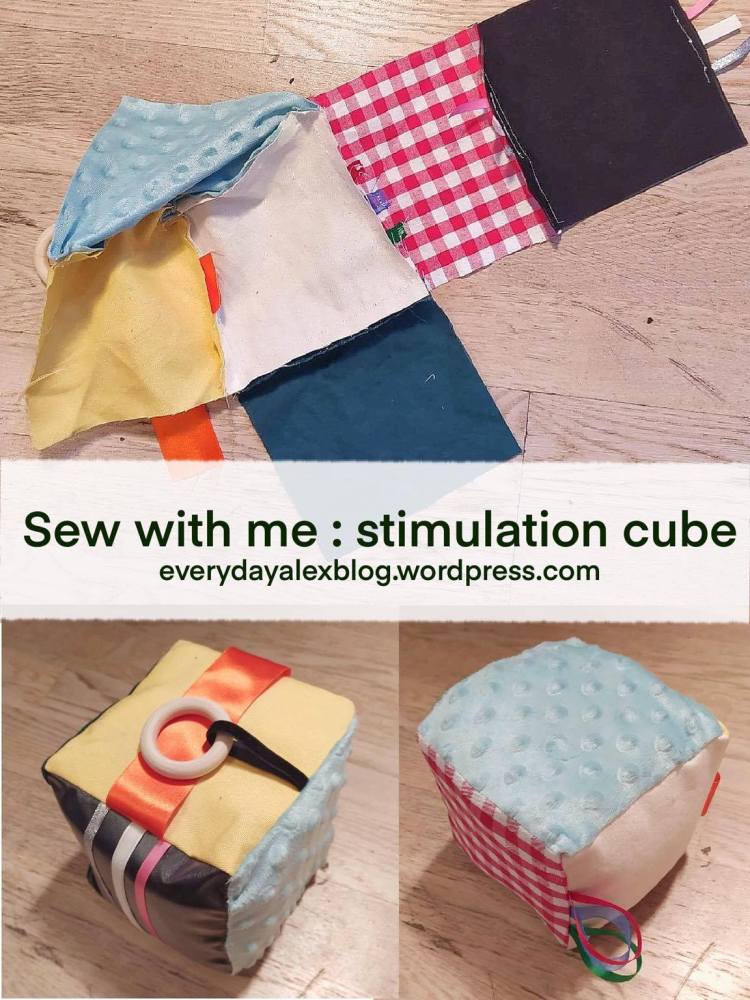 Sew with me: stimulation cube