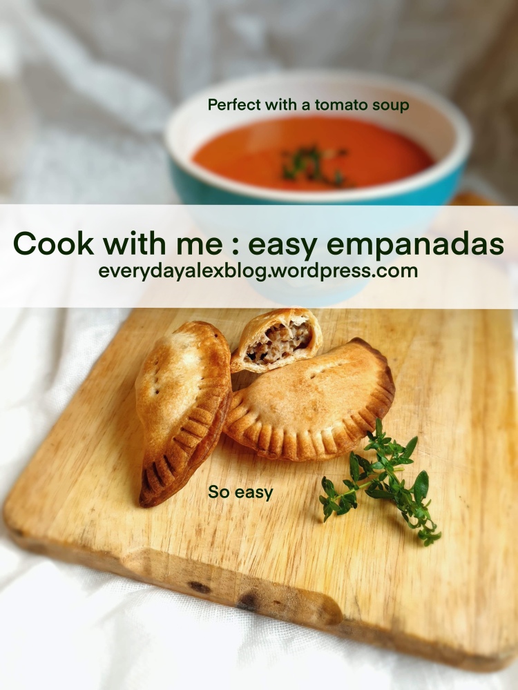 Cook with me : easy beef empanadas