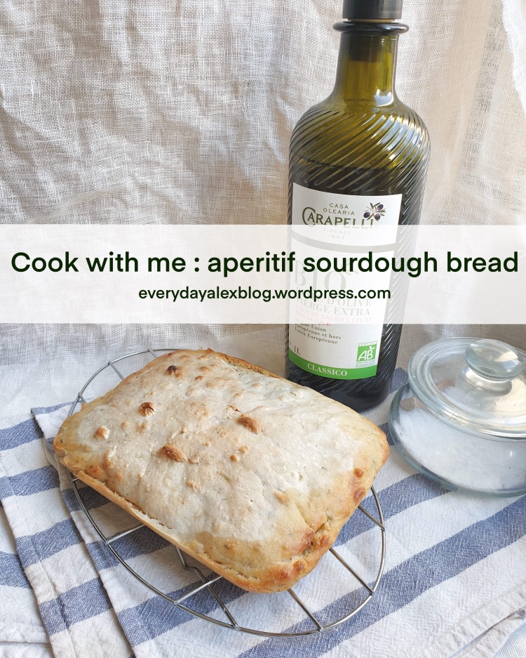 Cook with me : aperitif sourdough bread