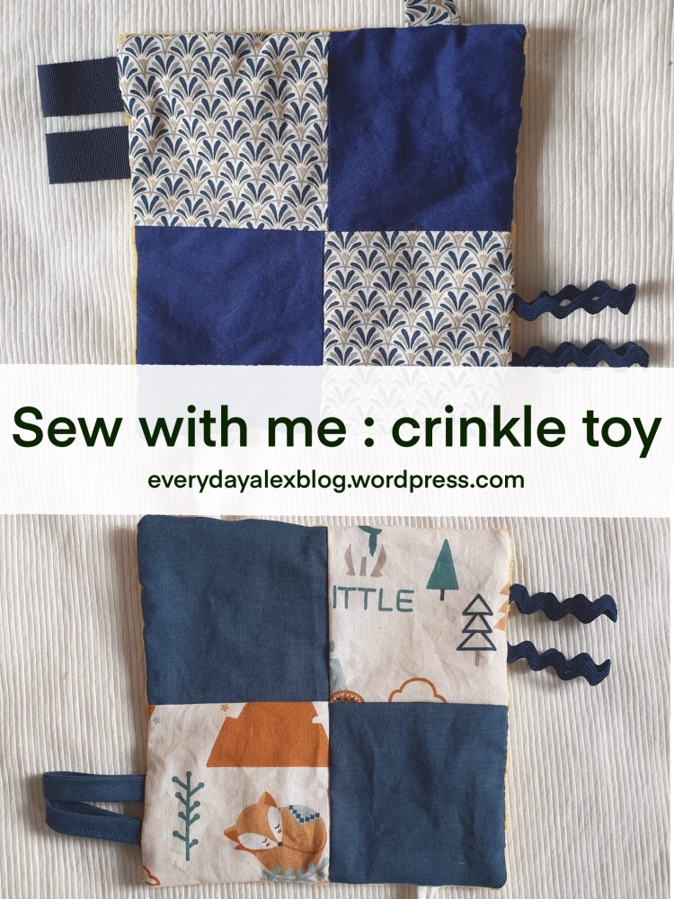 Sew with me : crinkle toy